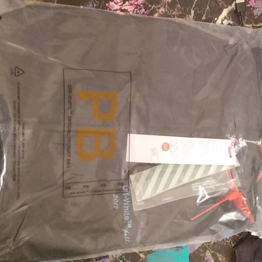 Off white windbreaker jacket